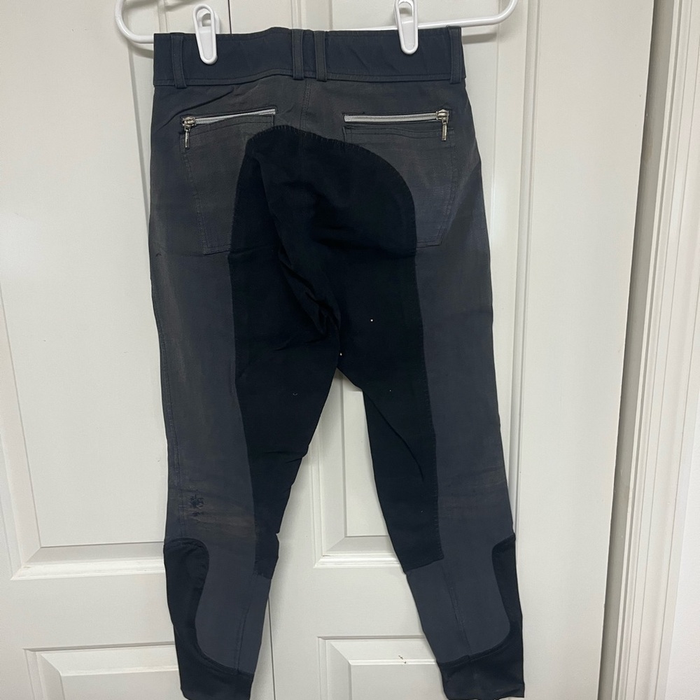 26 full seat grey breeches